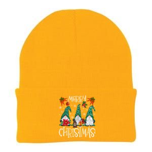 Merry Christmas Gnome Family Light Christmas Gift Knit Cap Winter Beanie