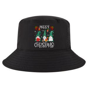 Merry Christmas Gnome Family Light Christmas Gift Cool Comfort Performance Bucket Hat