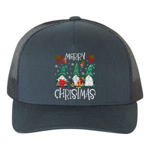 Merry Christmas Gnome Family Light Christmas Gift Yupoong Adult 5-Panel Trucker Hat