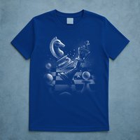 Monochrome Chess Game Graphic Classic Strategy Design Gift T-Shirt