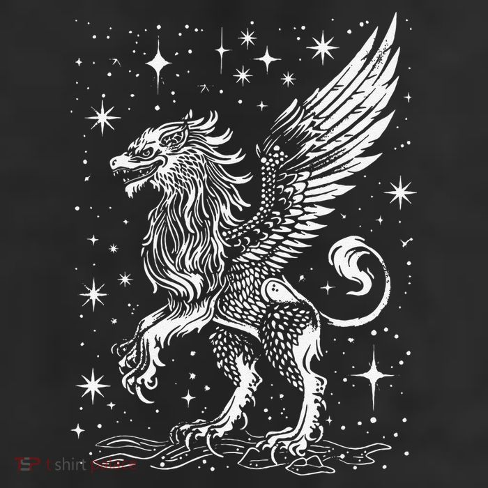 Mystical Creepy Gryphon Greek Mythical Creature Adult Drive Performance Visor