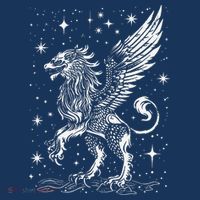 Mystical Creepy Gryphon Greek Mythical Creature Tall T-Shirt