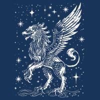 Mystical Creepy Gryphon Greek Mythical Creature 16 in Basic Backpack
