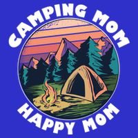 Mom Camping Gift Happy Camping Mom Camper Gift Mother Meaningful Gift Baby Bodysuit