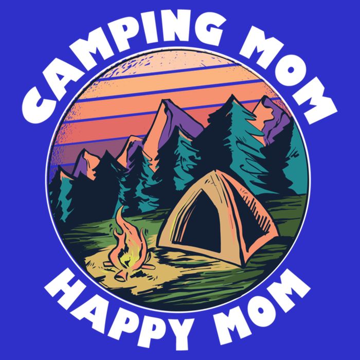 Mom Camping Gift Happy Camping Mom Camper Gift Mother Meaningful Gift Baby Bodysuit