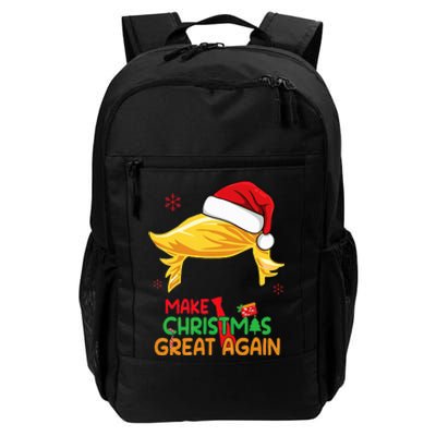 Make Christmas Great Again Funny Trump Christmas Daily Commute Backpack