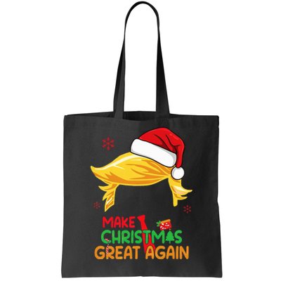 Make Christmas Great Again Funny Trump Christmas Tote Bag