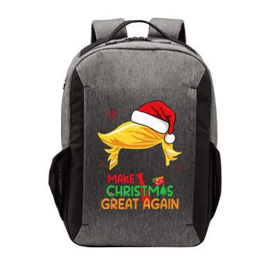 Make Christmas Great Again Funny Trump Christmas Vector Backpack