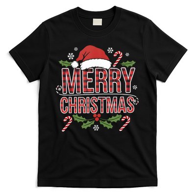 Merry Christmas Gifts Lights Red Santa Hat For Tank Top T-Shirt