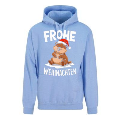 Merry Christmas Groundhog Frohe Weihnachten Tank Top Unisex Surf Hoodie