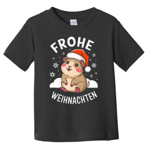 Merry Christmas Guinea Pig Frohe Weihnachten Tank Top Toddler T-Shirt