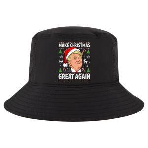 Make Christmas Great Again Funny Trump Ugly Christmas  Cool Comfort Performance Bucket Hat