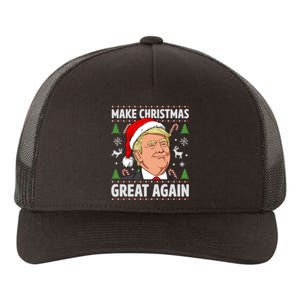 Make Christmas Great Again Funny Trump Ugly Christmas  Yupoong Adult 5-Panel Trucker Hat