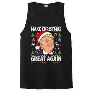 Make Christmas Great Again Funny Trump Ugly Christmas  PosiCharge Competitor Tank