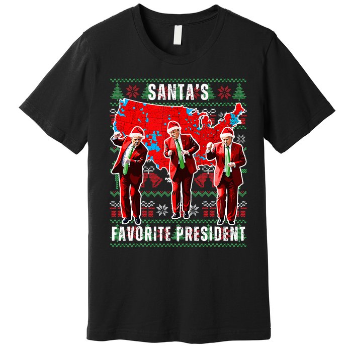 Make Christmas Great Again Trump Pajamas Ugly Premium T-Shirt