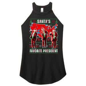 Make Christmas Great Again Trump Pajamas Ugly Women's Perfect Tri Rocker Tank