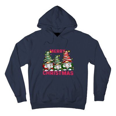 Merry Christmas Gnomes Xmas Matching Family Hoodie