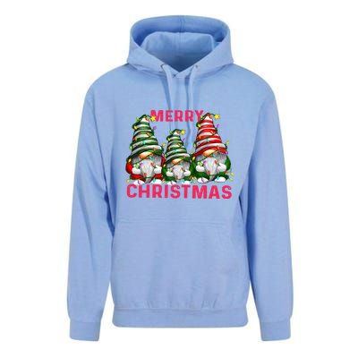 Merry Christmas Gnomes Xmas Matching Family Unisex Surf Hoodie