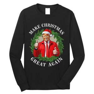 Make Christmas Great Again Donald Trump Maga Long Sleeve Shirt