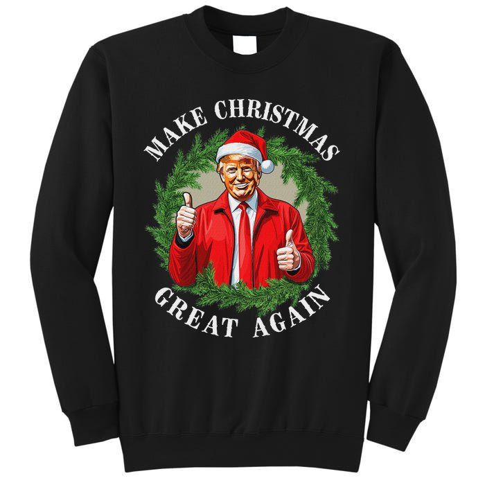 Make Christmas Great Again Donald Trump Maga Sweatshirt