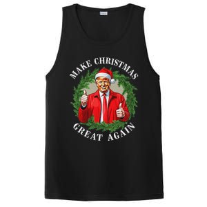 Make Christmas Great Again Donald Trump Maga PosiCharge Competitor Tank