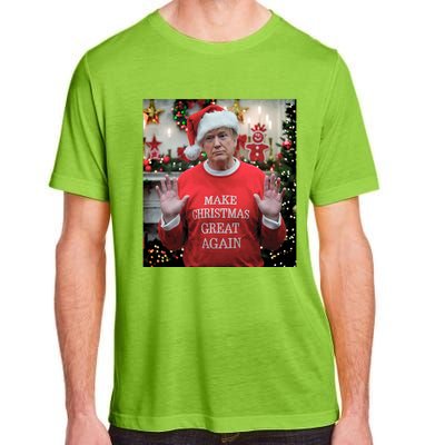 Make Christmas Great Again Funny Gift Adult ChromaSoft Performance T-Shirt