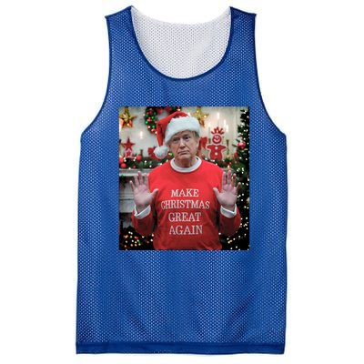 Make Christmas Great Again Funny Gift Mesh Reversible Basketball Jersey Tank