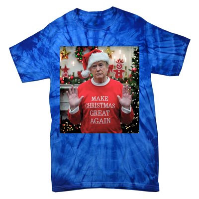 Make Christmas Great Again Funny Gift Tie-Dye T-Shirt