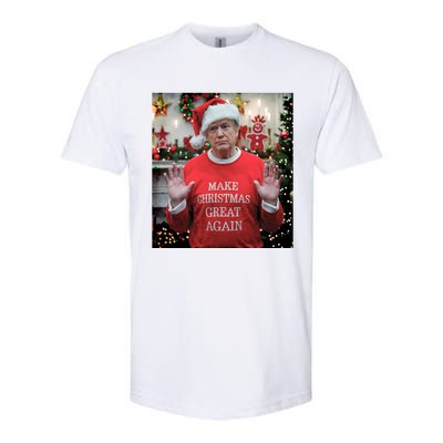 Make Christmas Great Again Funny Gift Softstyle CVC T-Shirt