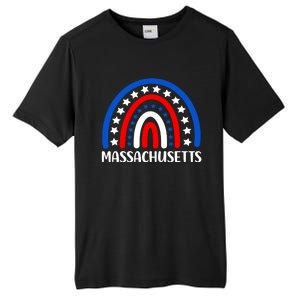 Massachusetts Cool Gift I Love Massachusetts Usa Gift Tall Fusion ChromaSoft Performance T-Shirt