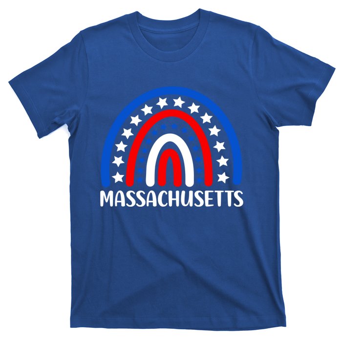 Massachusetts Cool Gift I Love Massachusetts Usa Gift T-Shirt