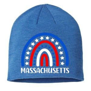 Massachusetts Cool Gift I Love Massachusetts Usa Gift Sustainable Beanie