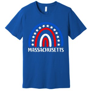 Massachusetts Cool Gift I Love Massachusetts Usa Gift Premium T-Shirt