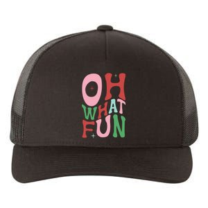 Merry Christmas Gifts Oh What Fun Xmas Gifts Yupoong Adult 5-Panel Trucker Hat