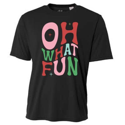 Merry Christmas Gifts Oh What Fun Xmas Gifts Cooling Performance Crew T-Shirt