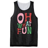 Merry Christmas Gifts Oh What Fun Xmas Gifts Mesh Reversible Basketball Jersey Tank