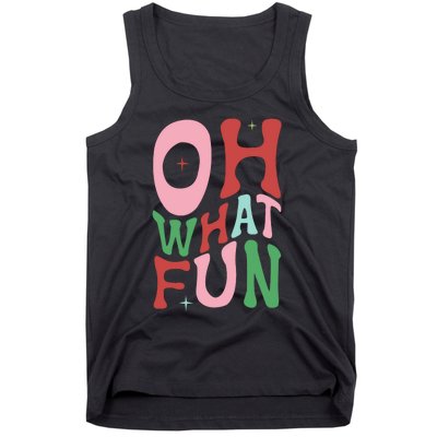 Merry Christmas Gifts Oh What Fun Xmas Gifts Tank Top