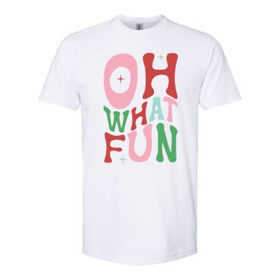 Merry Christmas Gifts Oh What Fun Xmas Gifts Softstyle CVC T-Shirt