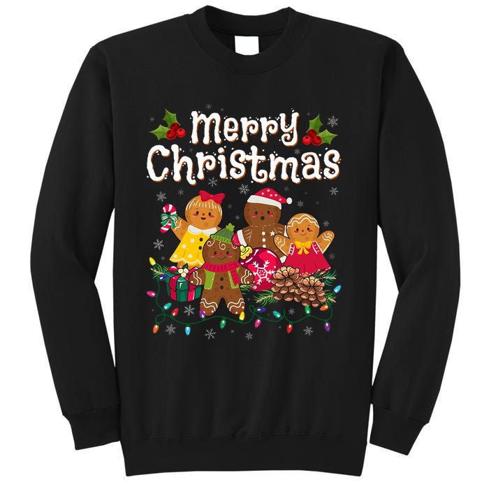 Merry Christmas Gingerbread Cookies Sweatshirt