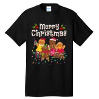 Merry Christmas Gingerbread Cookies Tall T-Shirt