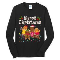 Merry Christmas Gingerbread Cookies Tall Long Sleeve T-Shirt