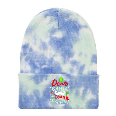 Make Christmas Great Again 2 Tie Dye 12in Knit Beanie