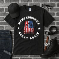 Make Cornhole Great Again Funny USA Tall T-Shirt