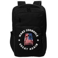 Make Cornhole Great Again Funny USA Impact Tech Backpack