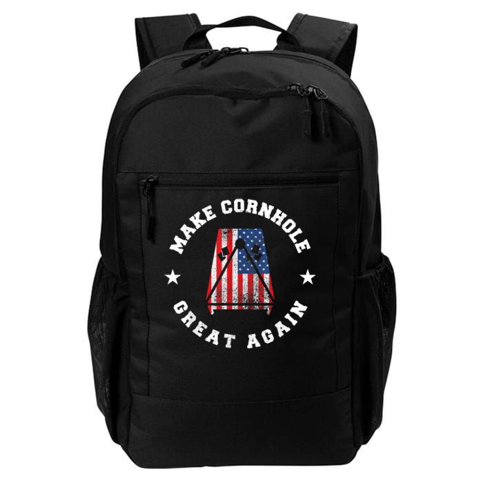 Make Cornhole Great Again Funny USA Daily Commute Backpack