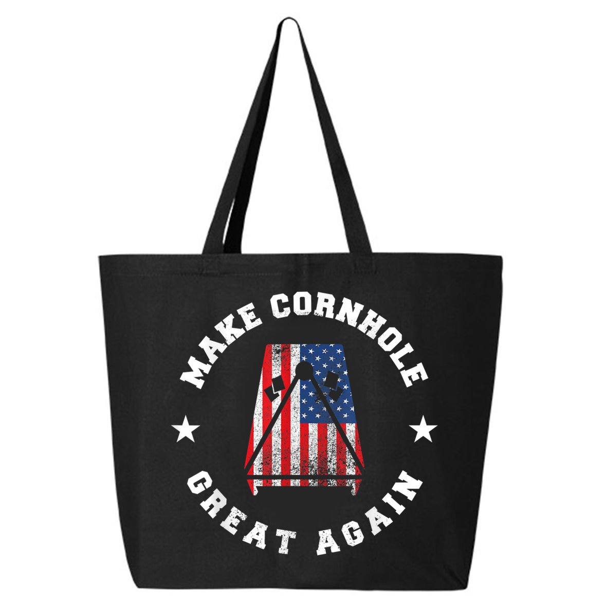 Make Cornhole Great Again Funny USA 25L Jumbo Tote