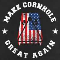 Make Cornhole Great Again Funny USA 25L Jumbo Tote