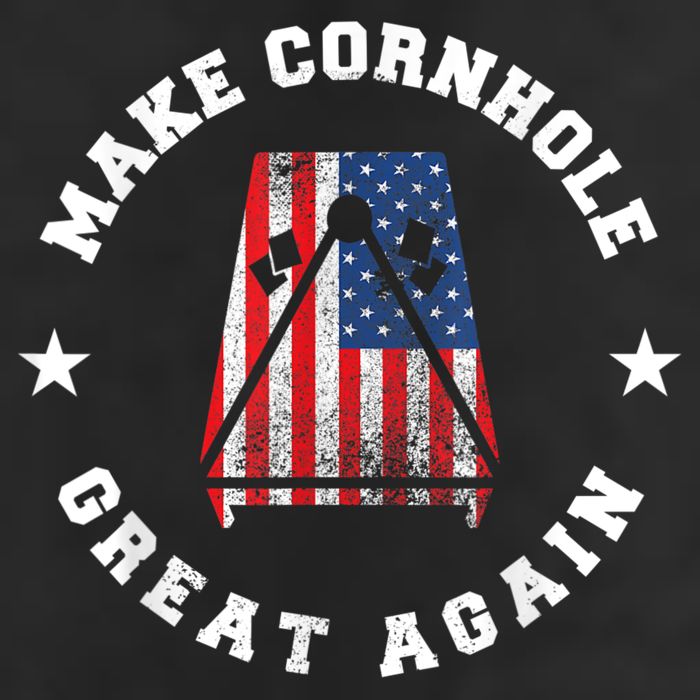 Make Cornhole Great Again Funny USA 25L Jumbo Tote