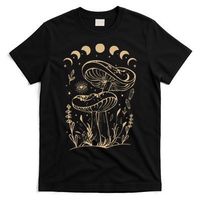 Mushroom Cottagecore Goblincore Aesthetic Fungi T-Shirt
