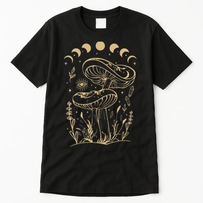 Mushroom Cottagecore Goblincore Aesthetic Fungi Tall T-Shirt